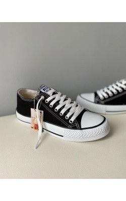 Converse All Star Siyah Kısa