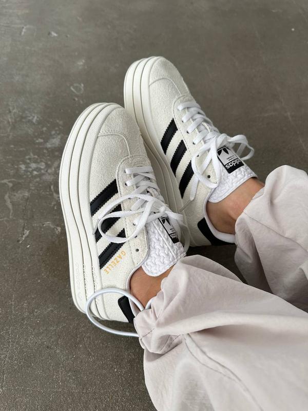 Adidas Gazelle Bold Beyaz