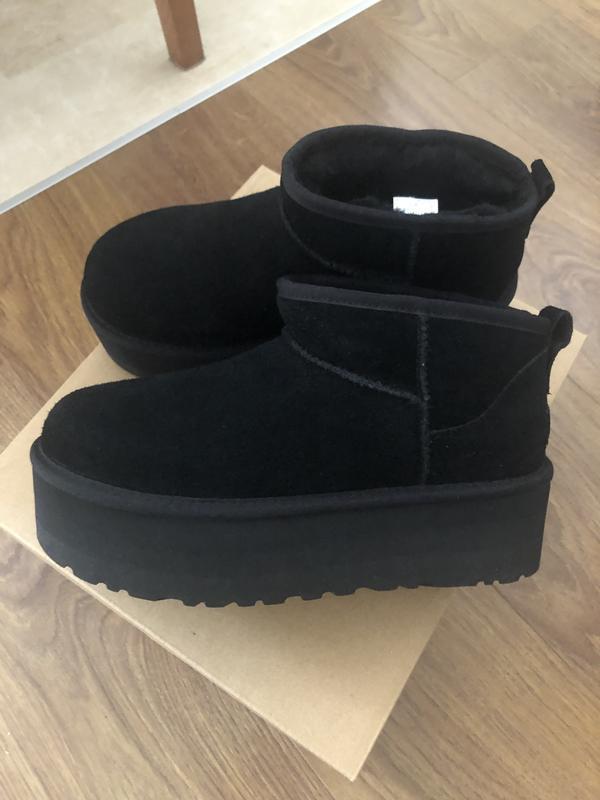 UGG Siyah Platform