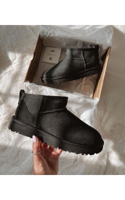 UGG Siyah Ultra Mİni